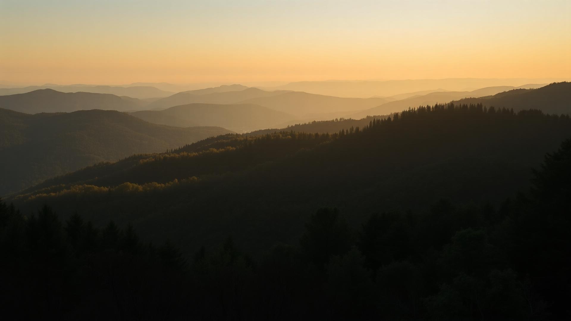 Blue Ridge Mountains near Lynchburg, Virginia